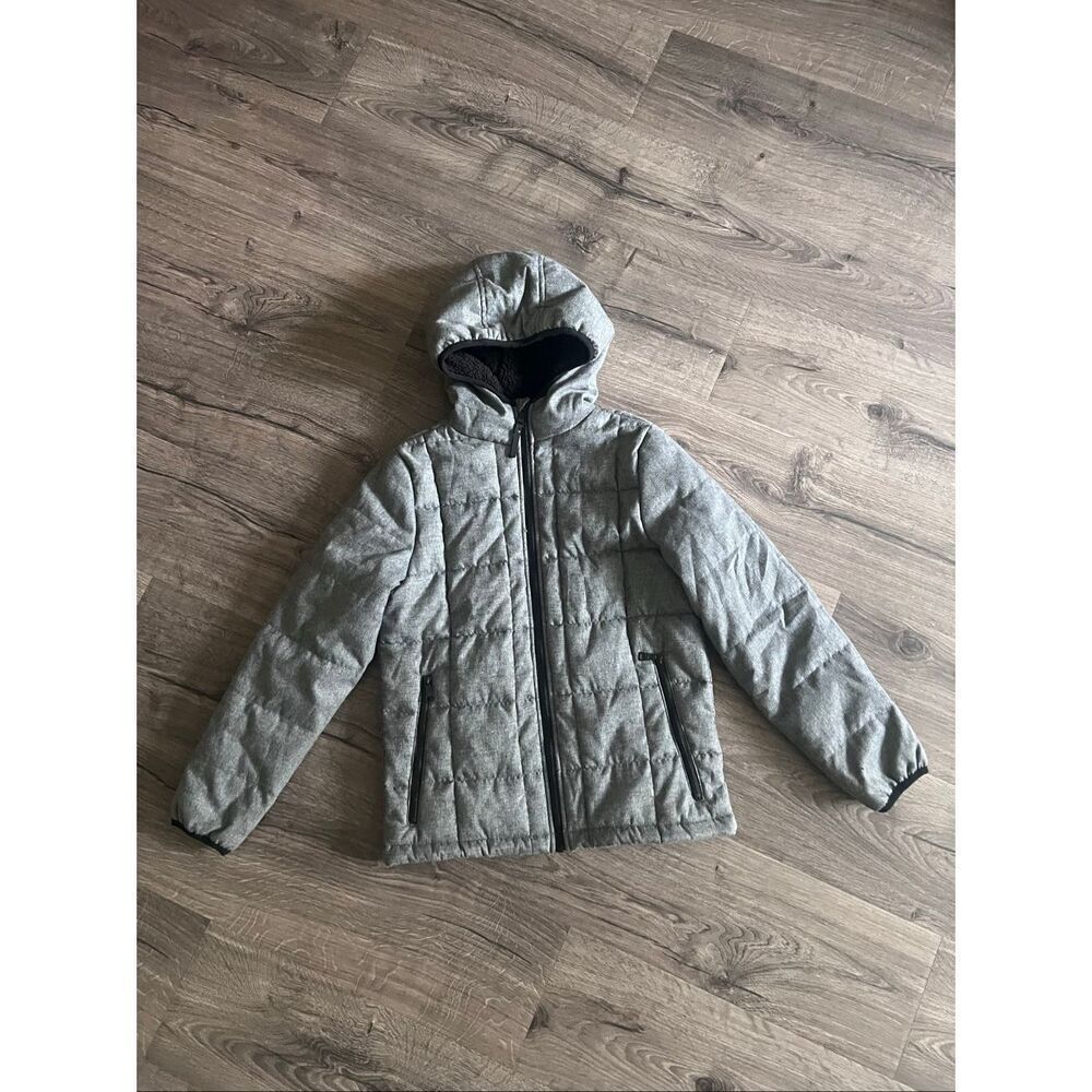 Urban Republic Kids  Puffer Jacket Gray Size Large (14-16)